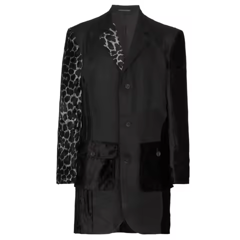 YOJI OOAK SILK VELVET JACKET Yoji Ooak silk velvet jacket