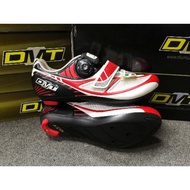 Dmt Road Bike Shoes Pegasus Model White-Red-Black Size 40
