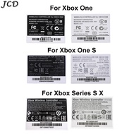 Jcd สติ๊กเกอร์2ชิ้นสำหรับ Xbox Series S x สติกเกอร์ผิวสำหรับ Xbox One slim/s Elite Controller ป้ายสติกเกอร์