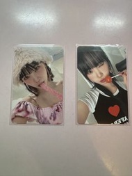 LESSERAFIM chaewon 小卡