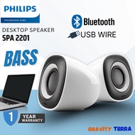 SPA2201 Audio Speaker Bluetooth & Wired USB Speaker BASS Enhance Dual Mode Speaker PC Computer Speak