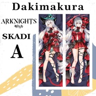 DAKIMAKURA SKADI Arknights - Anime Waifu Arknights SKADI Pillowcase