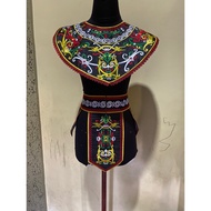 Dayak Belt Chest Embroidery/ dayak Dance Accessories