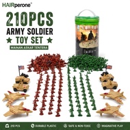 HAIRperone 210PCS Army Soldier Toy Set Mainan Askar Tentera Kereta Tank Kapal Terbang Budak