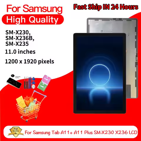 11.0"Tested For Samsung Tab A11+ SM-X230 SM-X236 LCD Display Touch Screen Panel Digitizer For Samsun