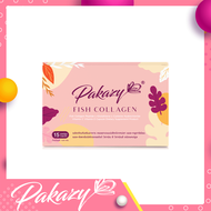 Pakazy CGC คอลลาเจน ผสม กลูต้าไธโอน แอล-ซิสเตอีน วิตามินซี วิตมินอี ขนาด 15 แคปซูล