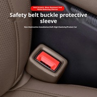For Citroen C6 C3XR C3L C5 AIRCROSS C4 C5X C3-XR Car Safety Belt Buckle Holder Silicone Clasp Protec
