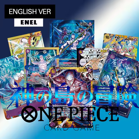 Diy Proxy 2026 One Piece English Adventure On Kamis Island Cards Op15 Enel Series Op15-118 Manga Ene