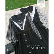 AUDREY VINTAGE  DRESS/ Dress remaja dewasa kekinian korean style / BUSUI FRIENDLY