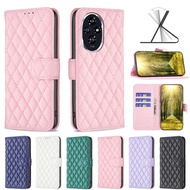 Leather Case Wallet Cover For Huawei Honor 200 Pro Honor200 Lite 5G 200Pro 200Lite 2024 Casing Stand