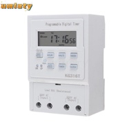 UMISTY Programmable Timer, AC 220V Microcomputer Digital Timer Switch, Smart Home 1W Power 30A 1Min 