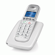 Motorola - Motorola S3001 (數碼大屏單機式) 數碼室內無線電話 - 白色
