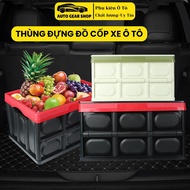 Multifunctional Car Trunk Storage Box, Foldable Storage Box 30L-55L Used as a Convenient Fishing Box