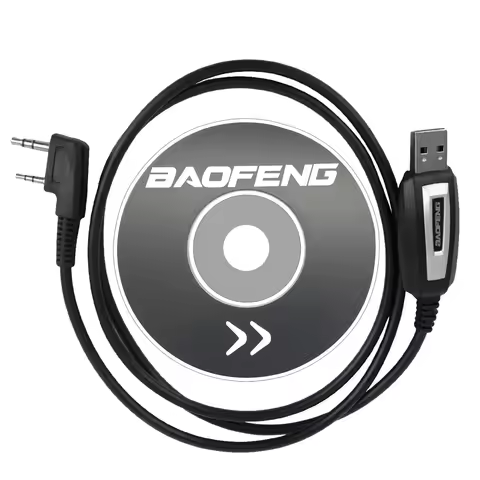 Walkie Talkie USB Programming Cable/Cord Driver for BAOFENG Rado UV-5R BF-888S UV-32 UV-13 Pro UV17 