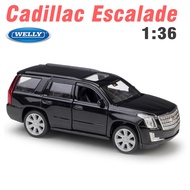 Cadillac Escalate 1:36 mini car model, metal car with 2 doors open, children's toy car