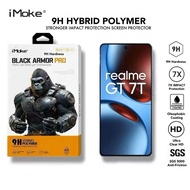 iMoke 9H Black Armor Pro IMPACT Screen Protector for Realme GT 7 5G/Realme GT 7T 5G
