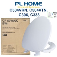 Nắp Bồn Cầu Inax CF57VSAK Đóng Êm dùng cho bồn cầu Inax C504VTN C504VRN C306 C333