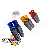 Ducati Rear Footpeg Set - Footrest for Ducati, Pair, Color Options