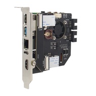 Geekworm KVM-A8 PCIe Version for Raspberry Pi 4 Model B KVM Over IP HDMI CSI