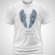 Cotton Unisex T-Shirt Ghost Stories Coldplay Tee Jonny Buckland Chris Martin