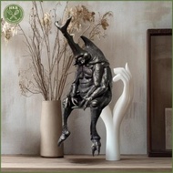 [SH] Antique Brass Realistic Beetle Sculpture Dual Horned Beetle Figurine With Intricate Detailing C