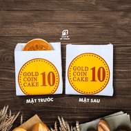 Kraft Paper Bag Cheese Coin Cake