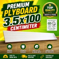 3.5x100 centimeter ordinary / marine plywood / plyboard replacement board for shelving storage rack