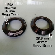 FSA alloy headset Cup with black comfork lid 28.6mm 46mm/ bicycle accessories