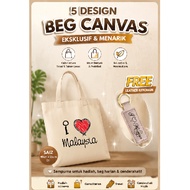 Beg Tepi/Tote Bag/Malaysia/Free