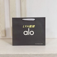 A alo Paper Bag Counter ALO Shopping Tote Bag Short Sleeve Jacket Sportswear Gift Bag Street Wear Pa