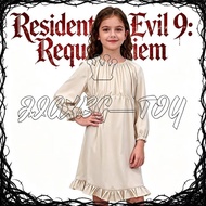 Resident Evil Requiem Biohazard 9 Emily Elegant Horror Cosplay Outfit