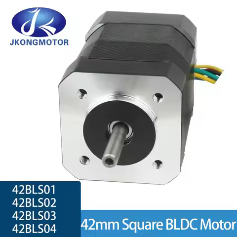 4000Rpm 24V DC 42BLS01 42BLS02 42BLS03 42BLS04 42mm Square BLDC Motor 3-Phase 26-105W Brushless Moto