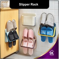 3 in 1 Rak Selipar Rak Kasut Shoes Storage Hanging Rack Slipper Holder Wall Mounted Hanging Storage