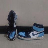 sepatu n!ke air jordan second import blue