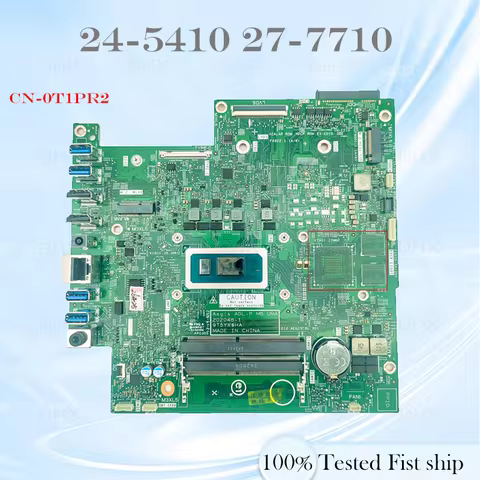 CN-0T1PR2 For DELL Inspiron 24-5410 27-7710 Motherboard 202048-1 0T1PR2 T1PR2 With i5-1235U CPU Main
