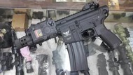 【五0兵工】RAVEN EVO M4 BABY 全金屬單連發電動衝鋒槍 ，黑色，非VFC