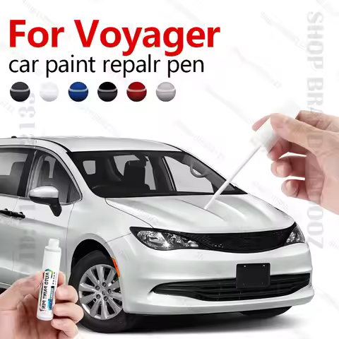 Car Paint Repair Pen For 1988-2025 Chrysler Voyager Paint Scratch Repair Accessories Sliver PSC Whit