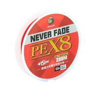 Bingolife Senar Pancing PE 200m Senar PE 0.6mm Hijau PE X8 Merah Tidak Mudah Pudar Braided Fishing L