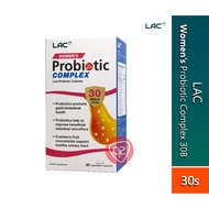 LAC Women's Probiotic Complex 30 Billion CFUs Vegetable Capsule 30s (Was Known As GNC Probiotic Comp