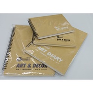 UKAMI ART DIARY 165GSM 40'S