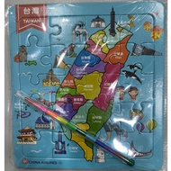 China Airlines Taiwan Map Airplane Toys