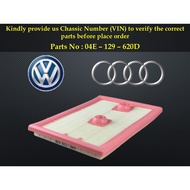 Audi Volkswagen - Jetta Beetle Tiguan Golf-7 MK7  Air Filter 04E-129-620