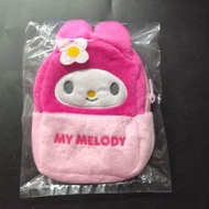 Sanrio - Sanrio 三麗鷗 My Melody 美樂蒂 毛絨小包 散銀包 散紙包 零錢包 [平行進口]