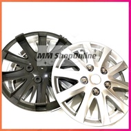 14’’INCH ABS UNIVERSAL CAR TYRE WHEEL COVER RIM CENTER HUB CAP TAYAR KERETA PENUTUP JH-111(SET)