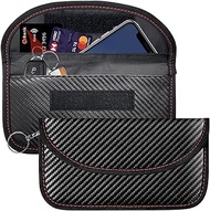 KEYRI Pack of 2 Keyless Go Protection Faraday Bag Mobile Phone for Smartphone Signal Blocker Bag Shi