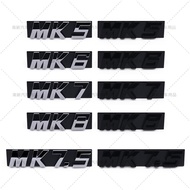 Front Grille Car Emblem Badge Sticker Front Grill Logo Decal For VW Golf MK5 MK6 MK7 MK7.5 Body Styl