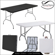 180CM Foldable Outdoor Table Camping Table Dinning Table Tent Picnic Tables Banquet Meja Makan Meja 