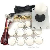 Arcade 1 Player Kit DIY 5 PIN Joystick & 10 ปุ่มกด USB Encoder ไปยัง PC Joystick สำหรับ Rapsberry Pi