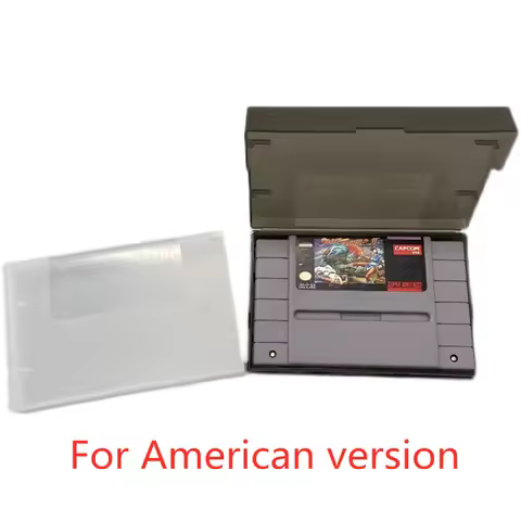 Game Card Storage Box For SNES/Nintendo Super Famicom Original Cassette Collection Boxes Collection 