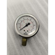 WIKA Pressure guage 2.5" 10 bar 150psi .pressure oil 10 bar 150psi